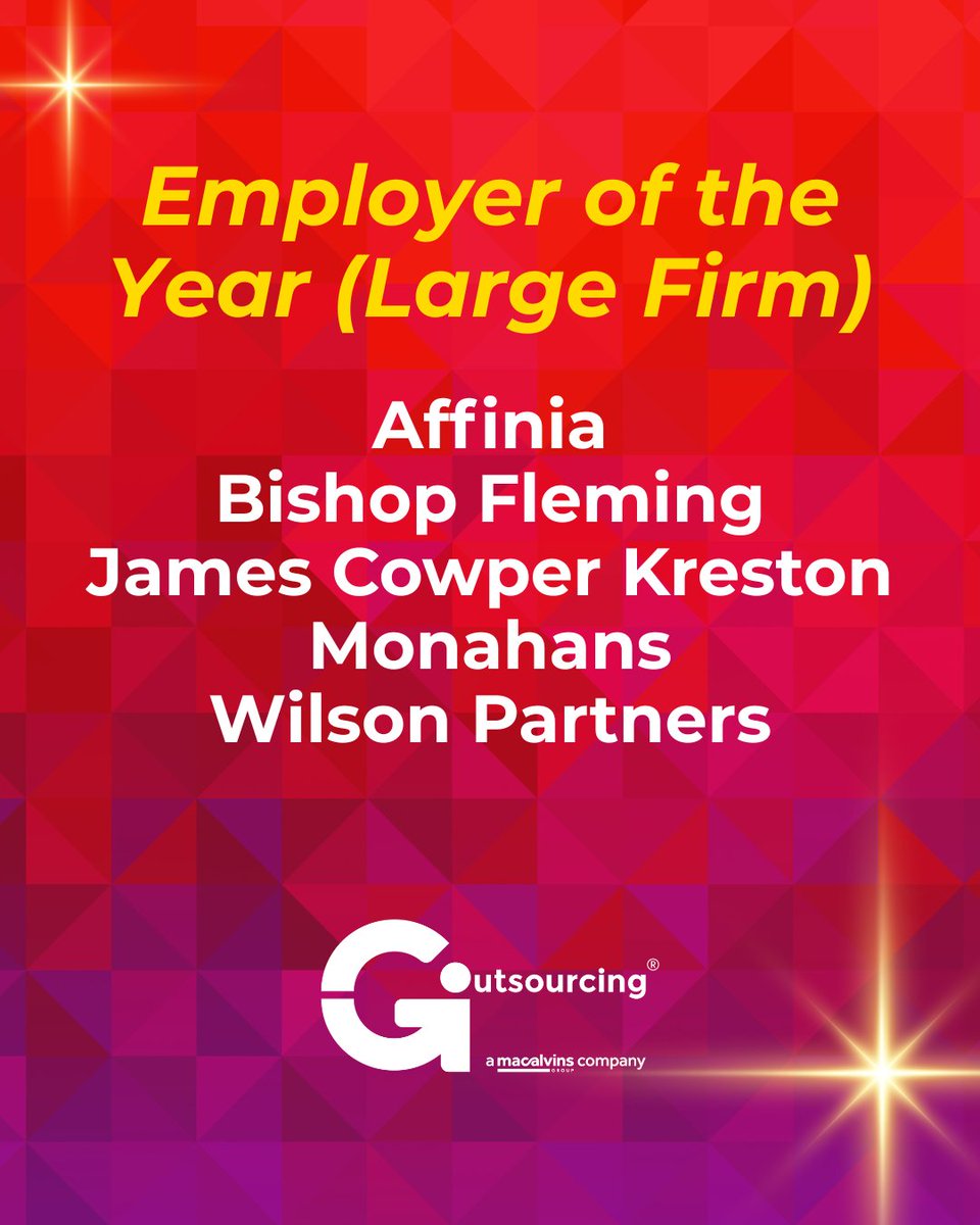 GIOutsourcing's tweet photo. Best of luck to all the finalists in the Employer of the Year categories at the Accounting Excellence Awards this evening.

Congratulations to everyone, we hope you have a great night! 

#AE25 #Awards #Celebrations #Accountancy https://t.co/kKN2fVdNNS