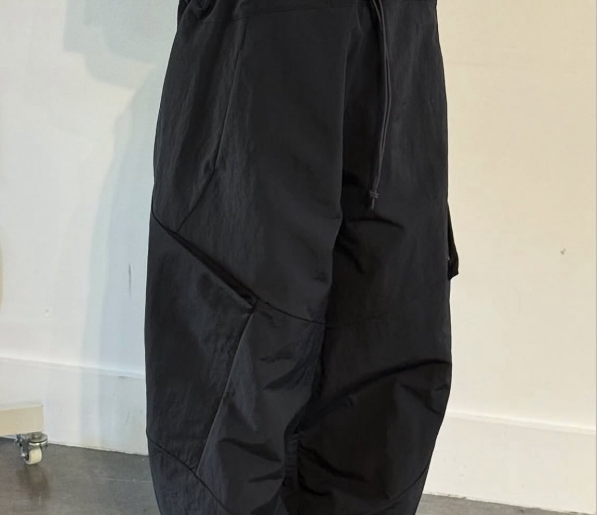 pinkskysyre's tweet image. cargo pant sample by akme us