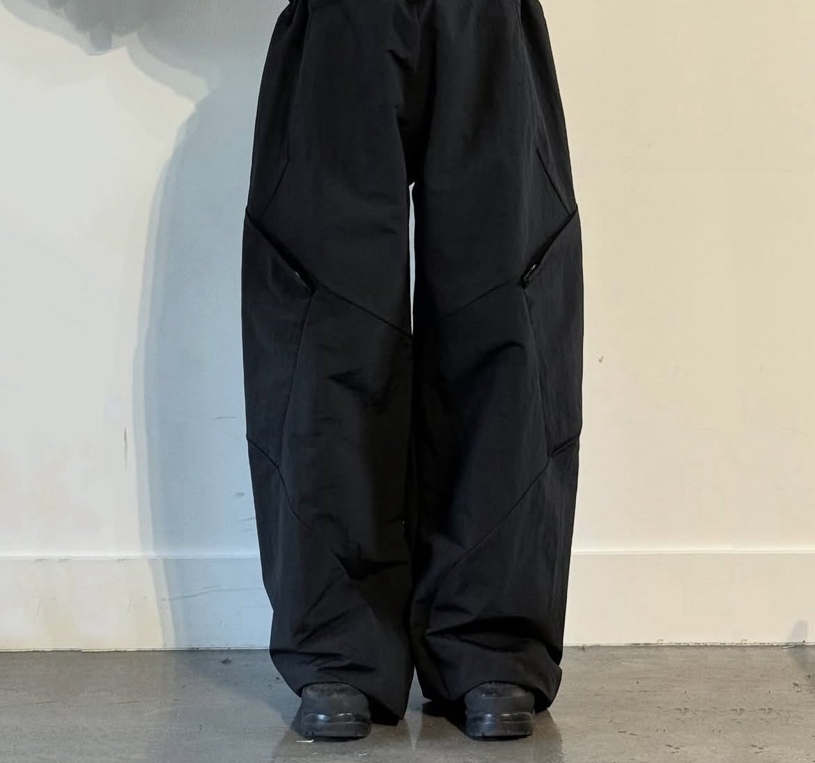 pinkskysyre's tweet image. cargo pant sample by akme us