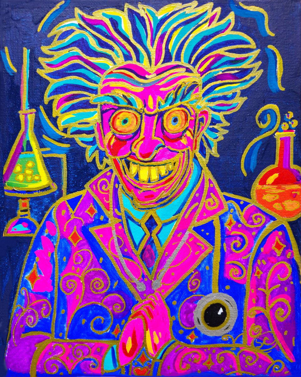 JanesSignal's tweet photo. Happy #OctoberEve! #BrightLittleVibrantMonsters for #Halloween!

Shelli Conner Studio's art (The Mad Scientist, if we are being specific) is coming to life and trying to bridge the gap between worlds this #OctoberEve!
https://t.co/pZgrIIPcfP

See what happens here! https://t.co/0bZtwUWxSy