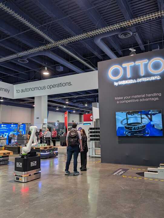 Day 2 at PACK EXPO is in full swing! Discover how AMRs can streamline your material handling operations at the OTTO booth. Stop by for a 1:1 demo to experience the solution up close.