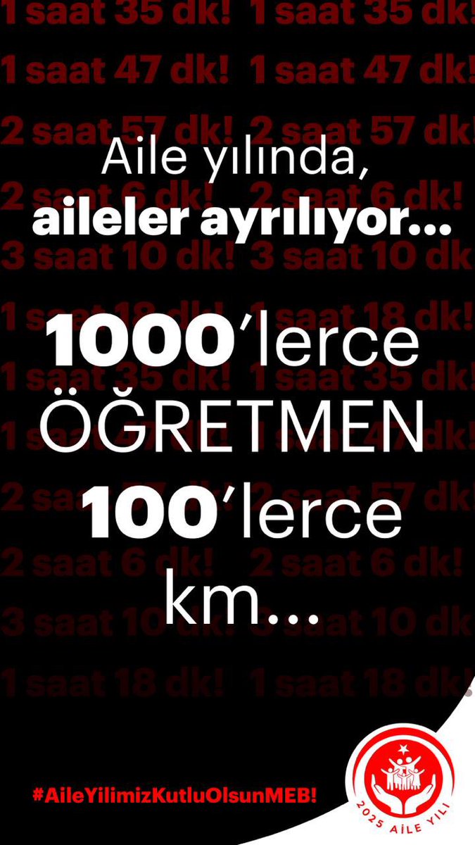 #ReseneİptalAileyeHuzur 1000'lerce öğretmen aile yılında mağdur edildi <a href="/Yusuf__Tekin/">Yusuf Tekin</a>