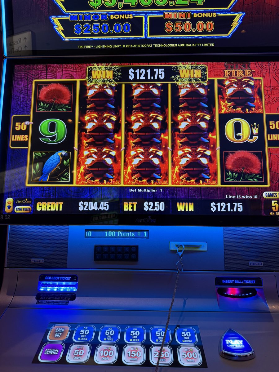 Tiki Fire line hit <a href="/parkmgm/">Park MGM</a> 
#Vegas slots