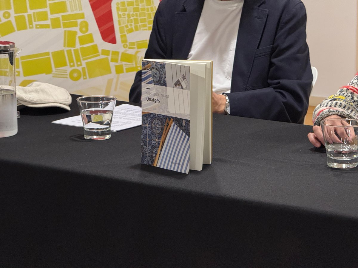 RadioBalaguer's tweet photo. Aquest dimarts Montserrat Torres ha presentat el seu darrer llibre 'Onatges' acompanyada del també escriptor, Joan Biscarri https://t.co/imcpPbpGJX https://t.co/ueOgQj1fCy