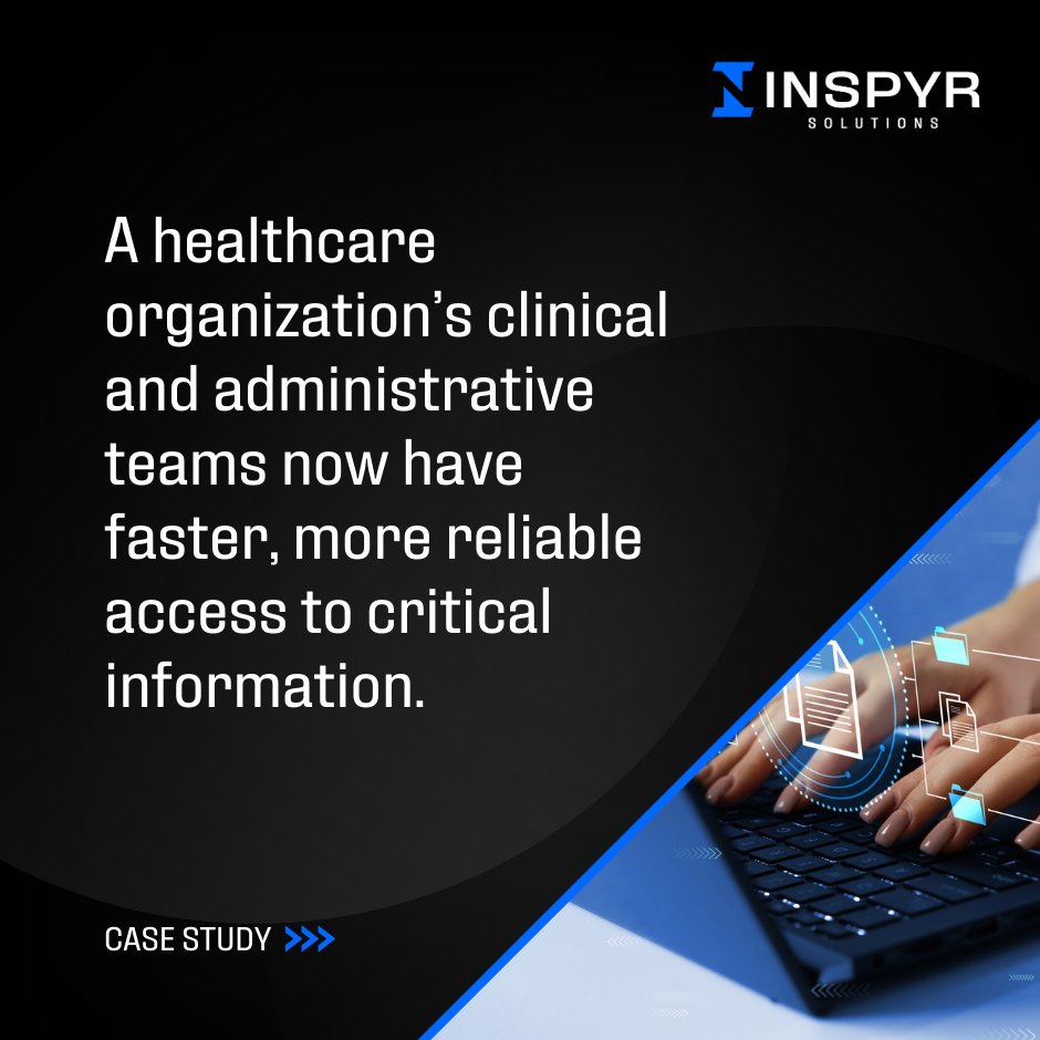 INSPYRSolution's tweet image. When a leading healthcare organization needed a modern enterprise data warehouse (EDW), our experts created a cutting-edge solution that allowed the team to generate real-time insights at scale: inspyrsolutions.com/casestudy/data… #datasolutions #ITsolutions #dataanalytics