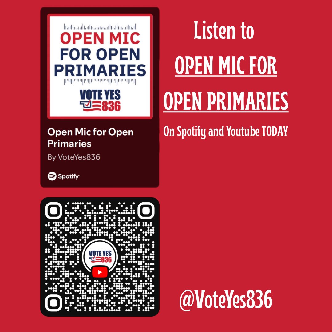 Happy international podcast day! We just wanted to take the opportunity to give a huge shout out to <a href="/voteyes836/">Vote Yes On 836</a>’s podcast “Open Mic For Open Primaries” 

Open Mic for Open Primaries is a podcast exploring how open primaries can create fairer, more inclusive elections in Oklahoma.