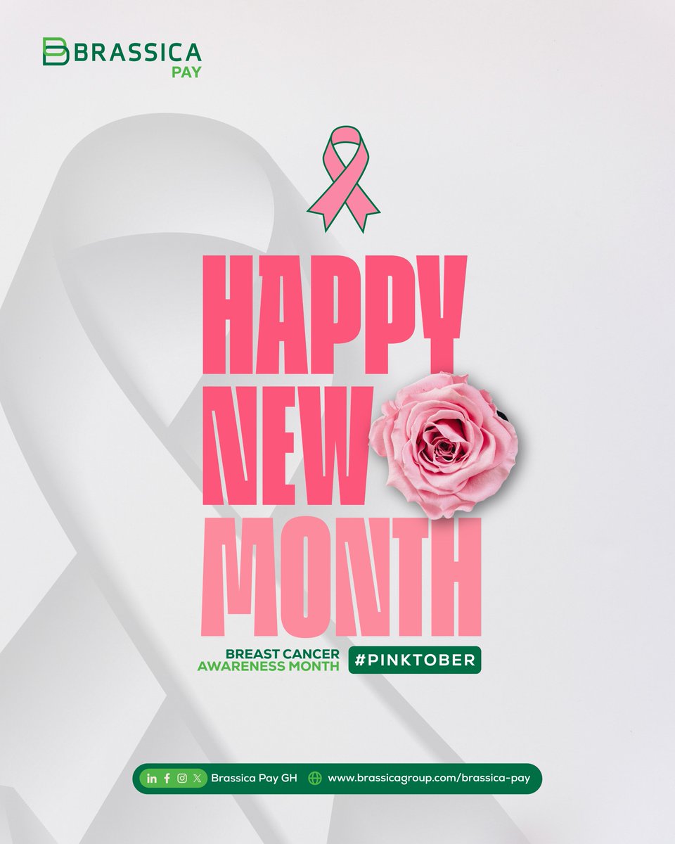 Happy New Month from Brassica!

Enjoy smarter payments, and exclusive rewards—all in one app.
Stay with Brassica this month!

#PayWithBrassica #BrassicaPay #BreastCancer #BreastCancerAwarenessMonth