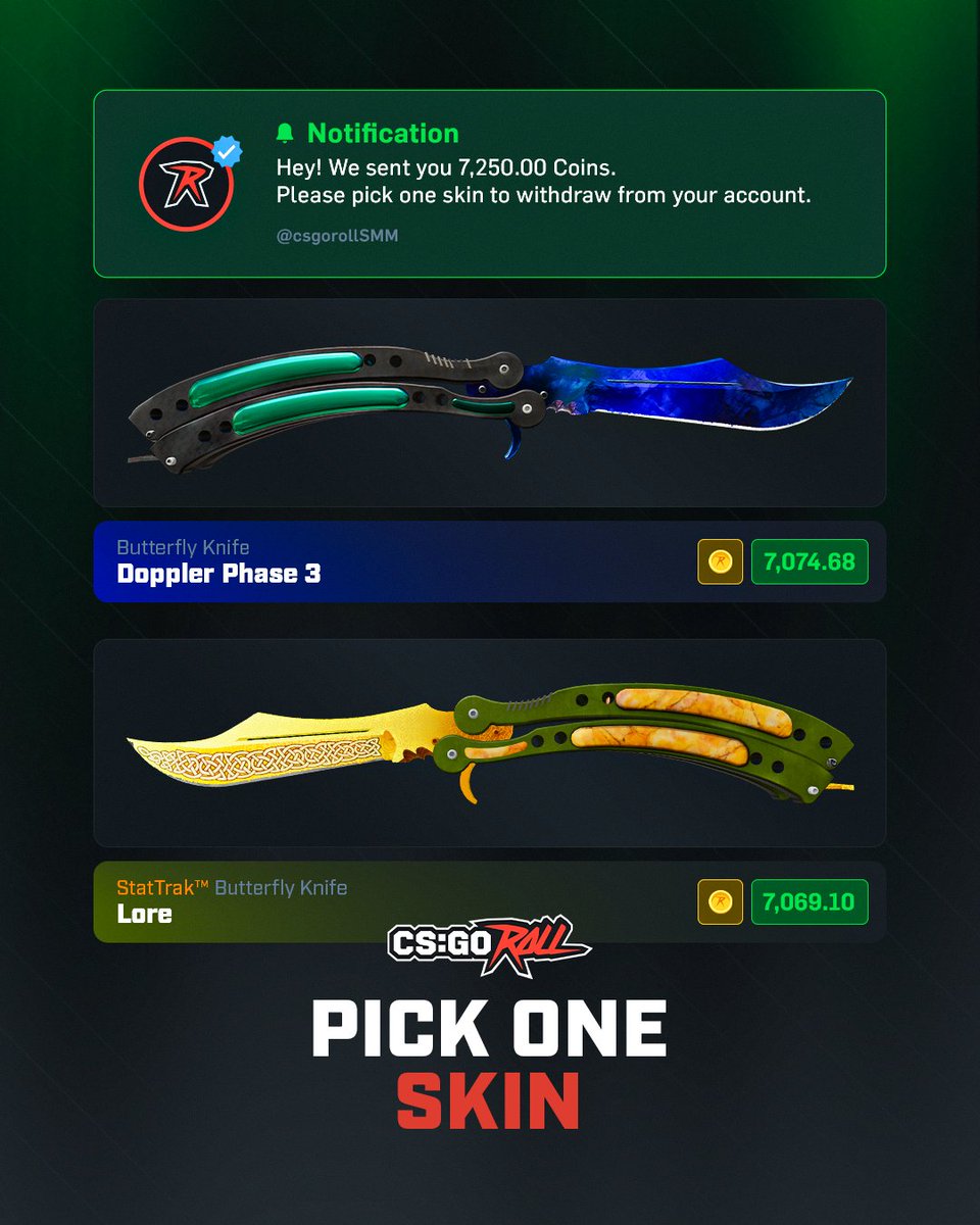 CSGORoll tweet media
