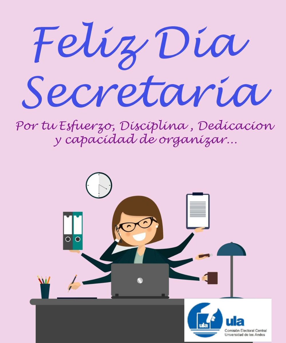 A veces el éxito de un equipo no se ve, pero se siente en cada detalle que tú organizas. ¡Feliz Día de la Secretaria!
