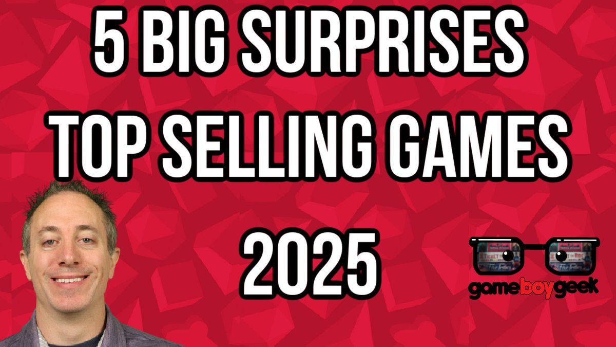 The Game Boy Geek (@thegameboygeek) on Twitter photo 5 BIG surprises from the top selling games in 2025 so far! youtu.be/-JYNifNV3lU 5 BIG surprises from the top selling games in 2025 so far! youtu.be/-JYNifNV3lU
