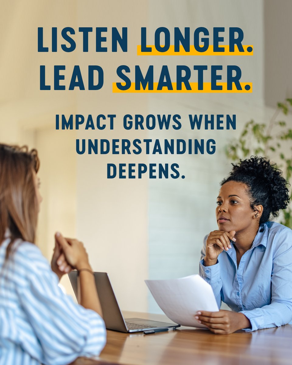 Quick answers are everywhere. Deep understanding is rare. 

Impact Players listen longer, and lead smarter.

Stay curious a little longer than feels comfortable. 

#Leadership #ImpactPlayers #TheWisemanGroup