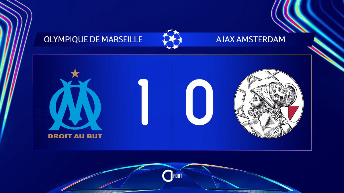 ActuFoot_'s tweet image. ⚽️ BUUUUUUUUUUTT DE PAIXAO !!! 💙🤍

MARSEILLE 🇫🇷  1-0  🇳🇱 AJAX