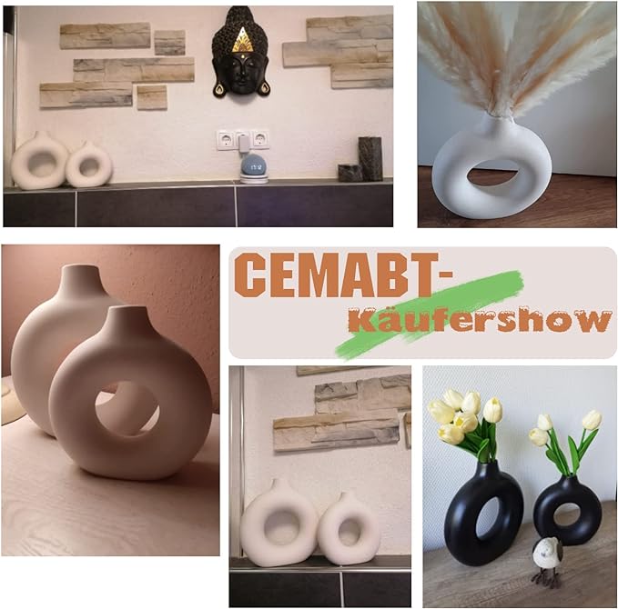 FindsForHome's tweet image. Elevate your space with the CEMABT White Ceramic Vase 🌿. Perfect for pampas grass, dried flowers &amp;amp; modern home decor.

👉 amzn.to/4nXdn2b

#HomeDecor #CeramicVase #ModernStyle #ad
