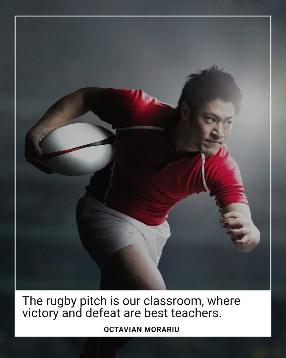 Here we learn resilience, respect and the true meaning of brotherhood. 🏉