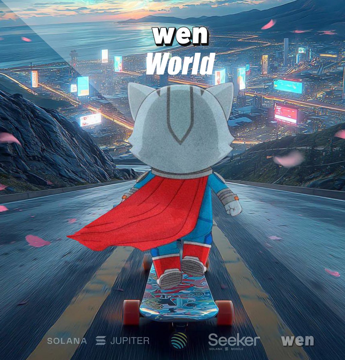 alexwoogo's tweet photo. It seems to be starting to rain, it seems to start raining. It's raining from Wen, and you're ready to take a walk with the world cat
#DOGE #SHIB #PEPE #BONK #FLOKI #WIF #CORGIAI #MEME #TRUMP #WEN #COQ #ELON #BITCOIN #LADYS #AIDOGE #TOSHI #GROK #HARAMBE #WOJAK #BOBO #BABYPEPE https://t.co/HQuDLCEWx6