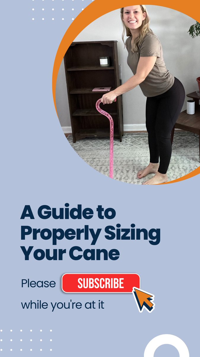 Learn how to size your cane correctly, choose between adjustable vs. non-adjustable, and use it safely—without becoming dependent. Boost your balance, safety, and confidence with these simple tips!

Watch here: youtu.be/Fim8InkC87E