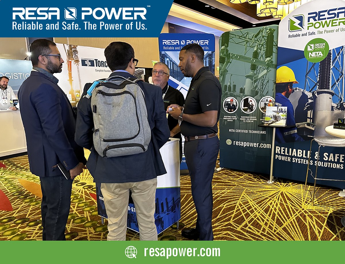 ResaPower's tweet image. RESA Power is live for Day 1 at the Data Center Power tradeshow in San Antonio, Texas!
Stop by our booth #315 to meet the team and learn more about how RESA Power can support your data center needs.
👉Learn More: resapower.com/trade-show/dat…
#RESAPower #DataCenters #PowerSolutions