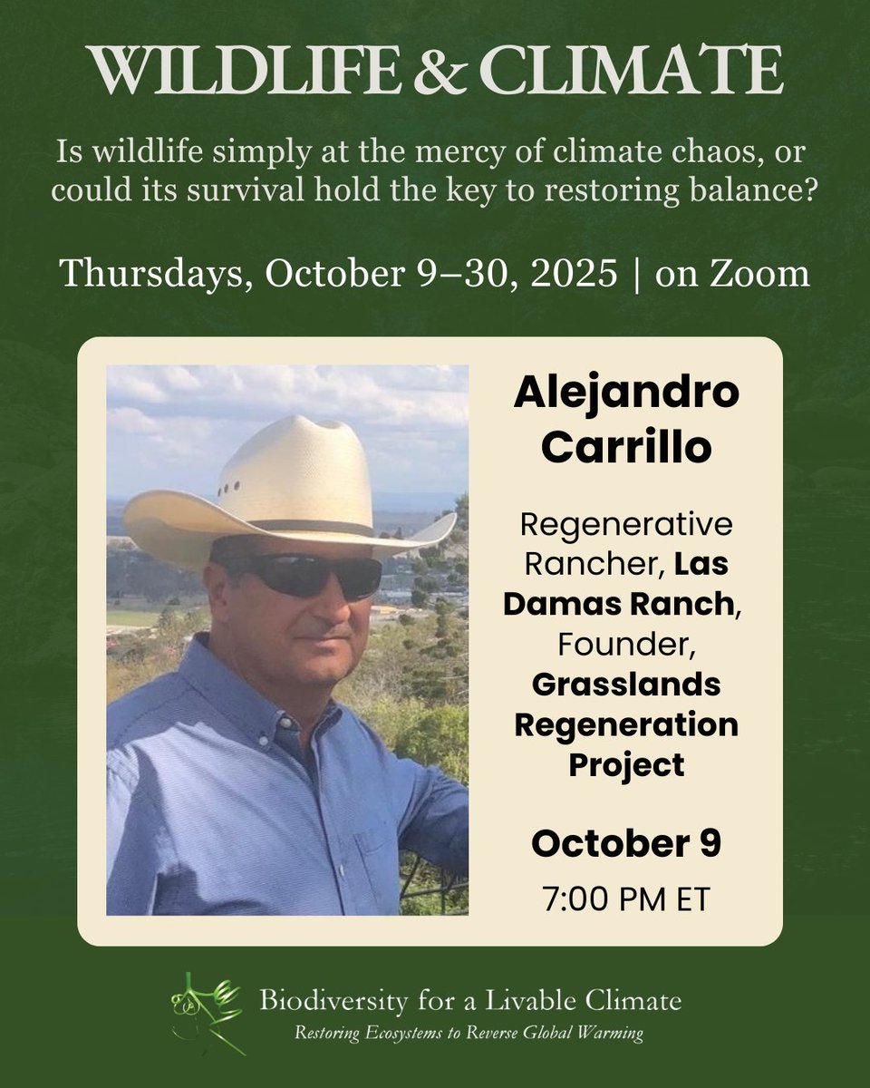 Biodiversity for a Livable Climate tweet media