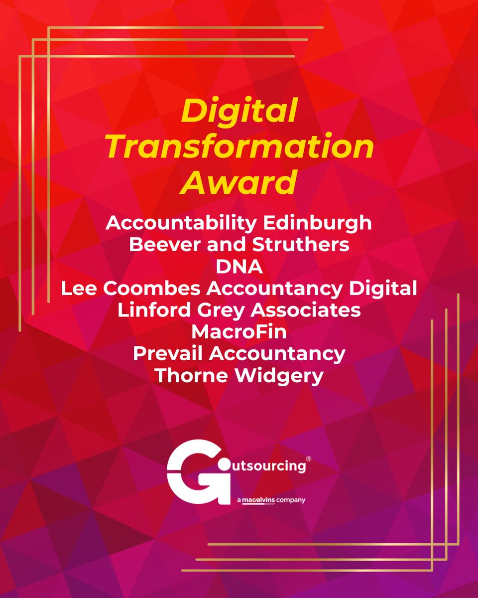 GIOutsourcing's tweet photo. Good luck to all the incredible businesses at tonight's Accounting Excellence Awards. 

Best of luck to everyone! 

#AE25 #Awards #Celebrations #Accountancy https://t.co/dtDE3n0q9U