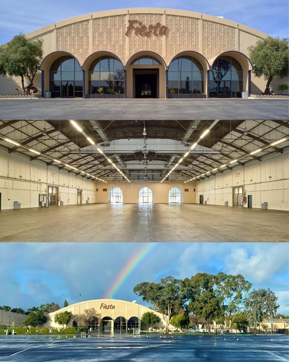 sanmateoevntctr's tweet photo. 👉 Swipe to see Fiesta Hall transform!

Product launches, corporate events, and trade and consumer shows fill this building on a regular basis. Whether you’re going to hold an intimate corporate dinner party or the world’s largest robot show, Fiesta Hall has everything you need. https://t.co/Iib7RXeOEW