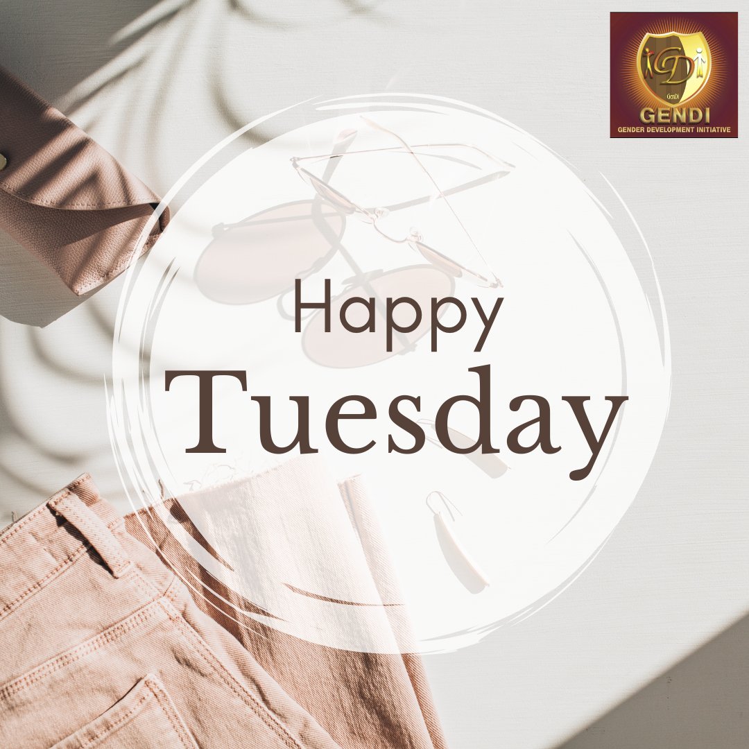 GenderDevelopm4's tweet image. Happy Tuesday from GenDi! 🌸 Let’s keep empowering women, youth, and children to create safer, stronger communities. 💪✨ #HappyTuesday #GenDi #WomenEmpowerment #YouthVoice #CommunityImpact