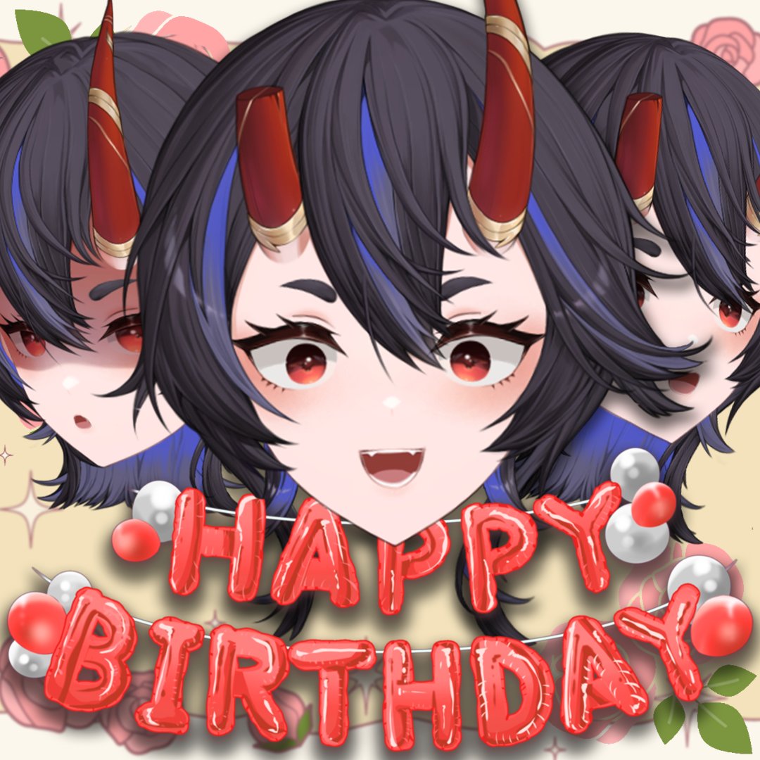 เนื่องจากวันที่ 10 เดือน 10 เป็นวันคล้ายวันเกิดของอากะ
เป็นวี 2 ปี แต่เกิดครั้งที่ 3 แล้วค่า🎉

สามารถอวยพรวันเกิดอากะได้จนถึงวันที่ 10/10 ปิดฟอร์มในไลฟ์
forms.gle/jMY4kcjiwpZV2J…