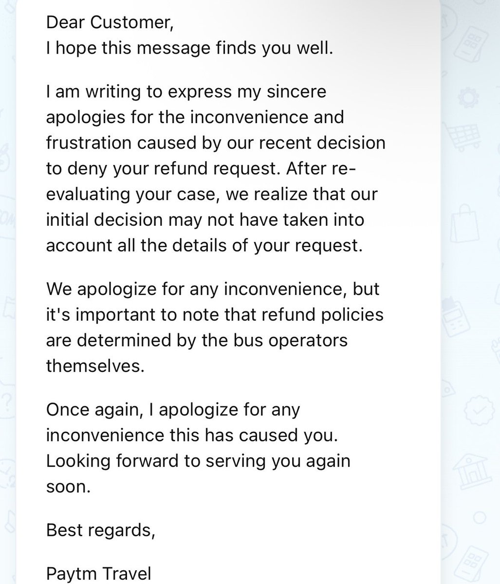 BikeMyBuddy's tweet photo. @Paytm Such a horrible experience. Zero support. Zero responsibility.
@Paytm customer service SUCKS. I really hope platforms like @redBus_in &amp; @makemytrip have a better customer issue resolution mechanism than this nightmare.
Guys, never book bus tickets from @Paytm 🚫 https://t.co/8jcYO0dvyE