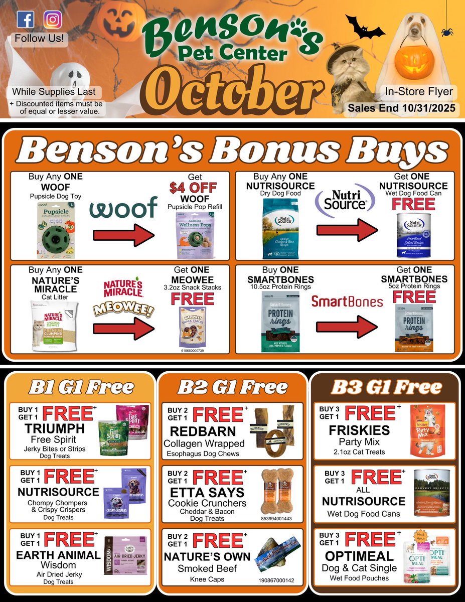 Benson's Pet Center tweet media