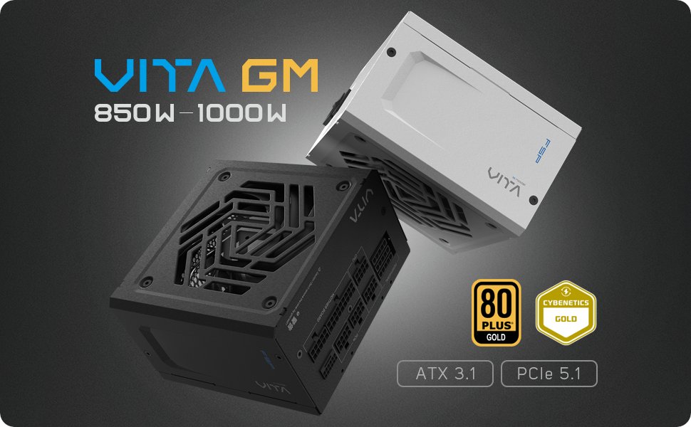 FSP VITA GM 850W Power Supply, 80 Plus Gold, ATX 3.1 PCIe 5.1 Full Modular, 10 Year Warranty (VITA-850GM)
FSP VITA GM 1000W ATX 3.1 PSU Review: Get 1000 watts in platinum at a price of just 11.5 cents per watt.
igorslab.de/.../fsp-vita-g…
📷 VITA GM 1000W PSU
📷 Available on Amazon