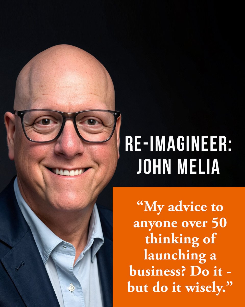 maclinton's tweet image. John Melia, founder of @WWP, is a true #ReImagineer. In his 50s, he launched a new business, proving you can turn personal resilience into a mission that matters. As he says, "You can lose a lot... but you can't quit your soul." Learn more: bit.ly/4gZ4YsX  #ROARforward