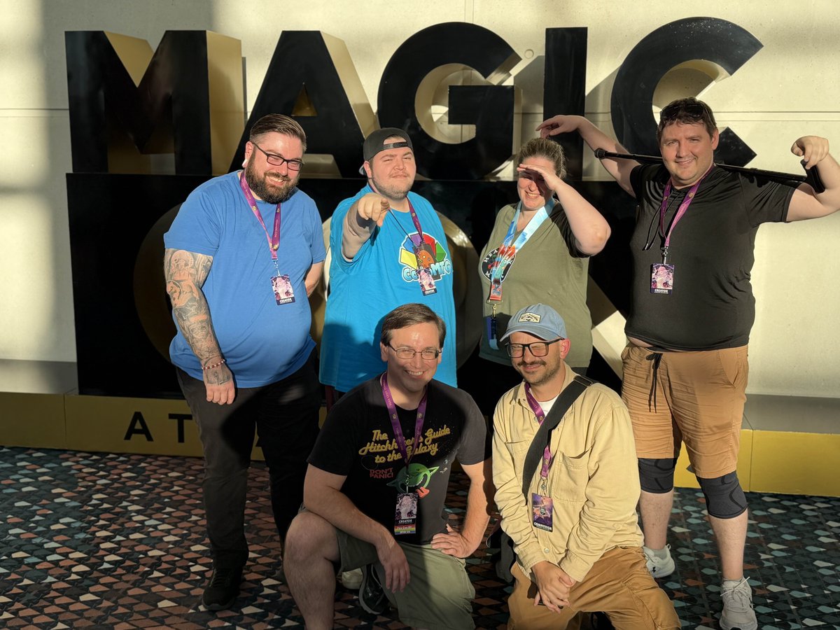 JafferTTV's tweet image. I’m back in Wisconsin from #MagicCon! I had a blast seeing everyone again &amp;amp; some people for the first time!

Got to attend the con as a creator again &amp;amp; had a friend new to MTG tag along!

Hanging with the rest of @MagicJank is always great! Everyone on our team is amazing!