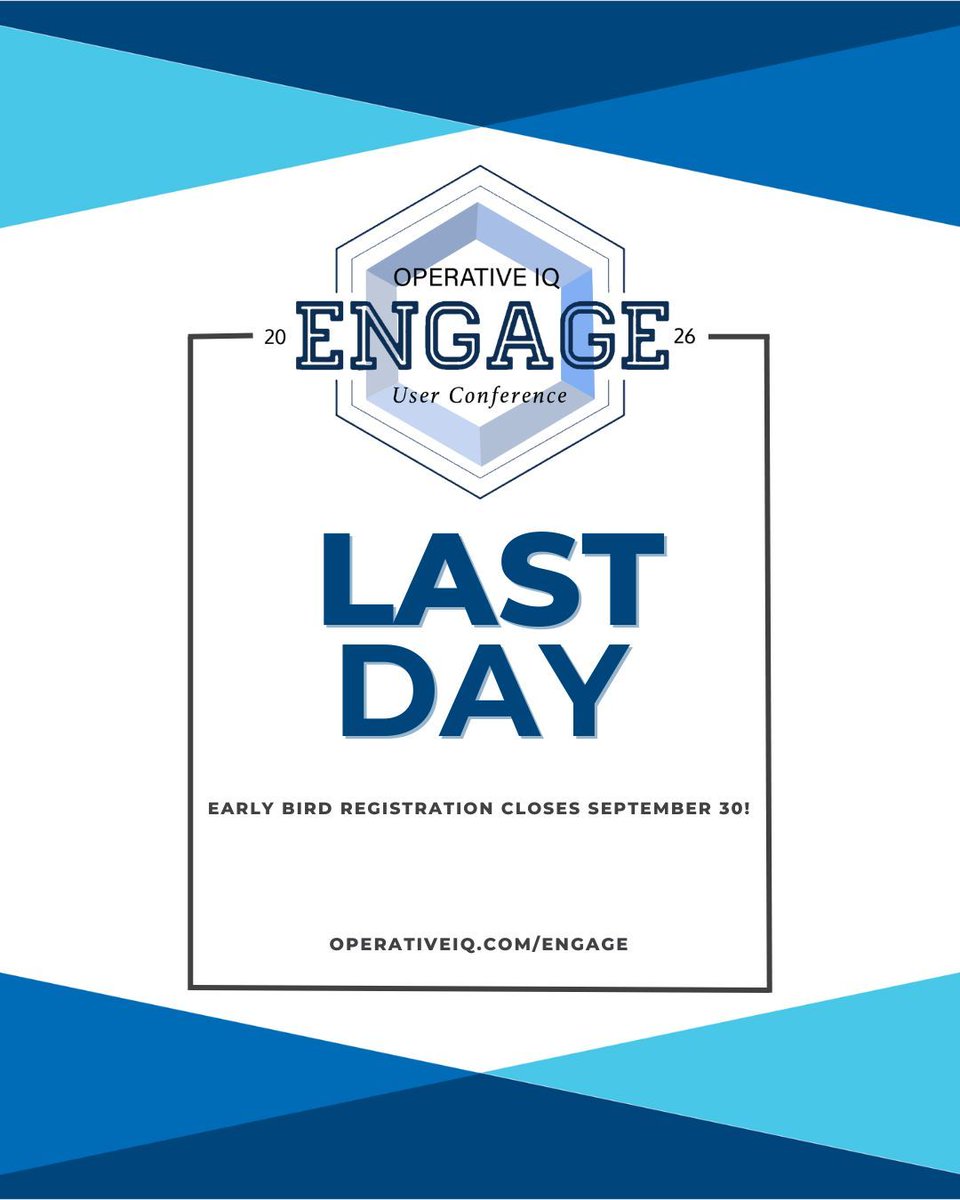 OperativeIQ's tweet image. 🚨 Last chance alert! 🚨 Save $100 on your ENGAGE 2026 registration before prices increase at midnight. Don’t miss out!

Register now 📝: buff.ly/hlSd7eH

#OperativeIQ #ServiceReady #FirstResponders #Fire #EMS #Police #AirMedical #SAAS #PublicSafety #ENGAGE2026…