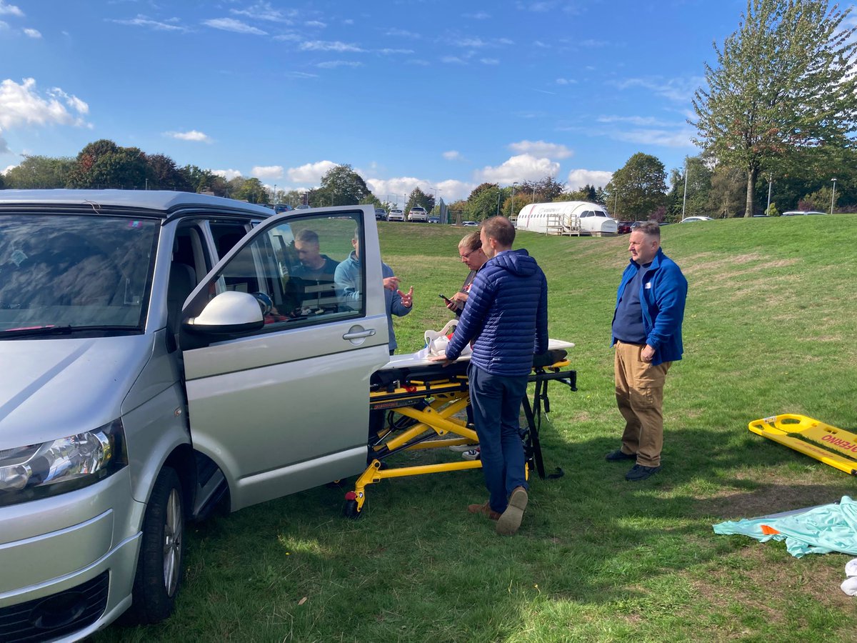 NUH_CS's tweet image. Day 2 of our Offshore Medics Course,  which means it must be the PHTLS Course! From basic airway management through to surgical airway practice! Trauma scenarios and the HOT protocol!