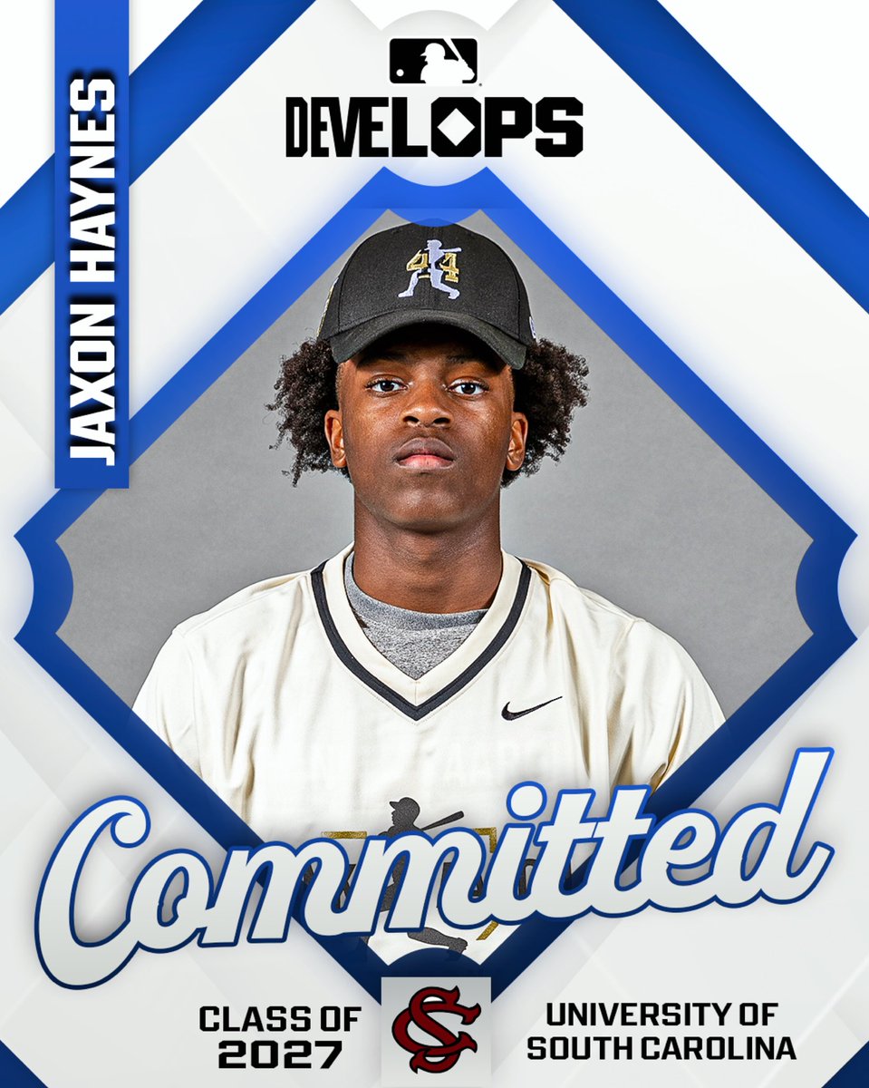 Congratulations to <a href="/haynes_jax/">Jax haynes</a> on his commitment to <a href="/GamecockBSB/">South Carolina Baseball</a>!