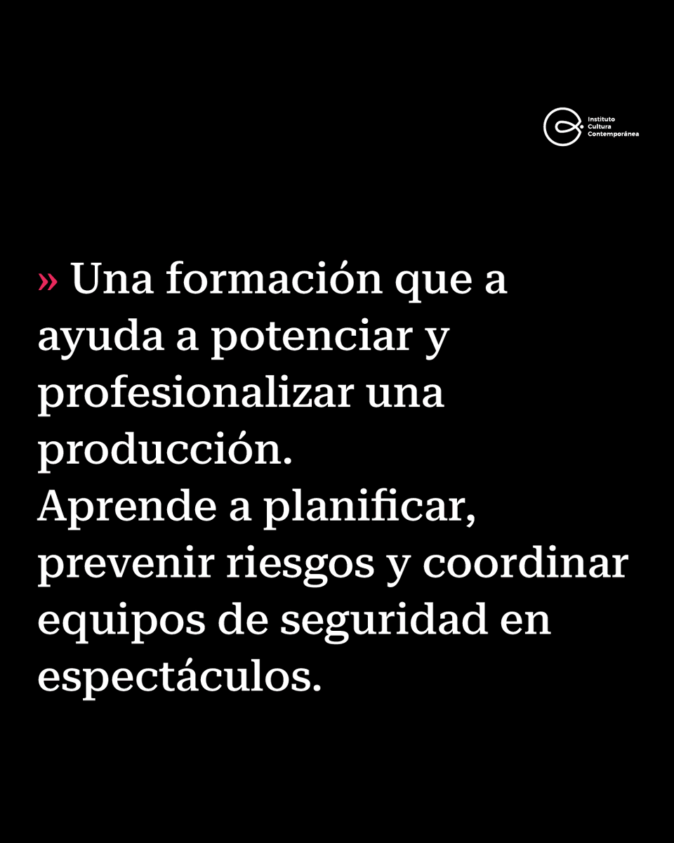 ¿Sabías que la seguridad es el corazón invisible de todo gran evento? 🎭⚽
Nuevo SEMINARIO · Seminario Online de Seguridad en Eventos Culturales y Deportivos

Inicio: Octubre culturacontemporanea.ar/seguridad-en-e…