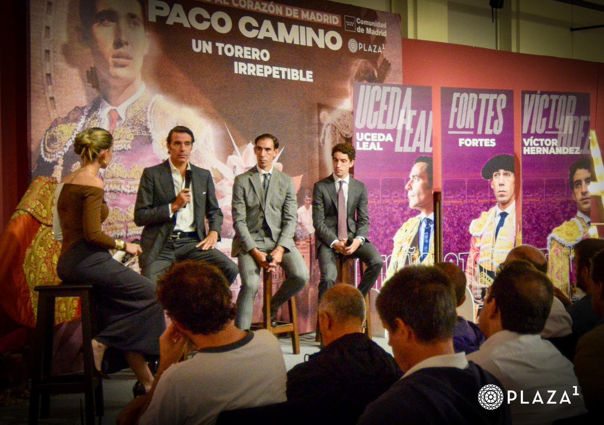[🎙️ 𝗔𝗖𝗧𝗨𝗔𝗟𝗜𝗗𝗔𝗗] Uceda Leal, Fortes y Víctor Hernández 'calientan' el cartelazo del domingo en #LasVentas 

Esta tarde hemos vivido un entretenido encuentro con la afición previo a esta atractiva cita. ¡Gracias a todos por asistir! 

📲 las-ventas.com/actualidad/uce…