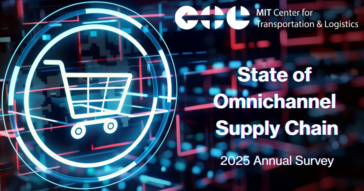 Are you a supply chain and operations leader? Then we want your perspective. Take MIT CTL’s annual omnichannel supply chain survey to benchmark your experience against peers, gain insights to guide your strategy, and help move the entire industry forward: mit.co1.qualtrics.com/jfe/form/SV_b1…