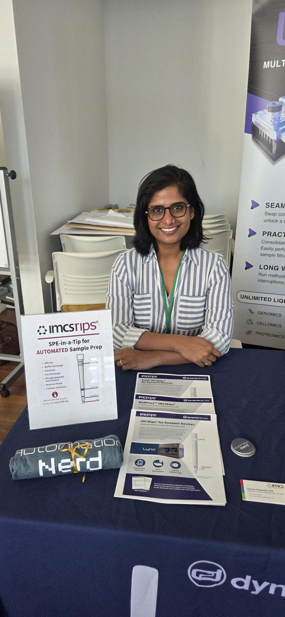 IMCS_biotech's tweet image. ✨ Something new is coming at IMCS. This product will change the way you approach your automated protein purifications.
We’re opening the door for beta testers who want early access. If you’re curious, find Anusha at the #DynamicDevices table at #LRIGSeattle. See you soon!👀