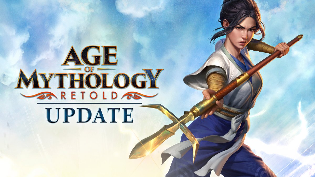 With the launch of Heavenly Spear, the latest update for Age of Mythology: Retold is now live! 
 
We've added new cheat codes, matchmaking improvements, balance changes, and more. 

📜 Full release notes: aoe.ms/AOMR-Update-18…