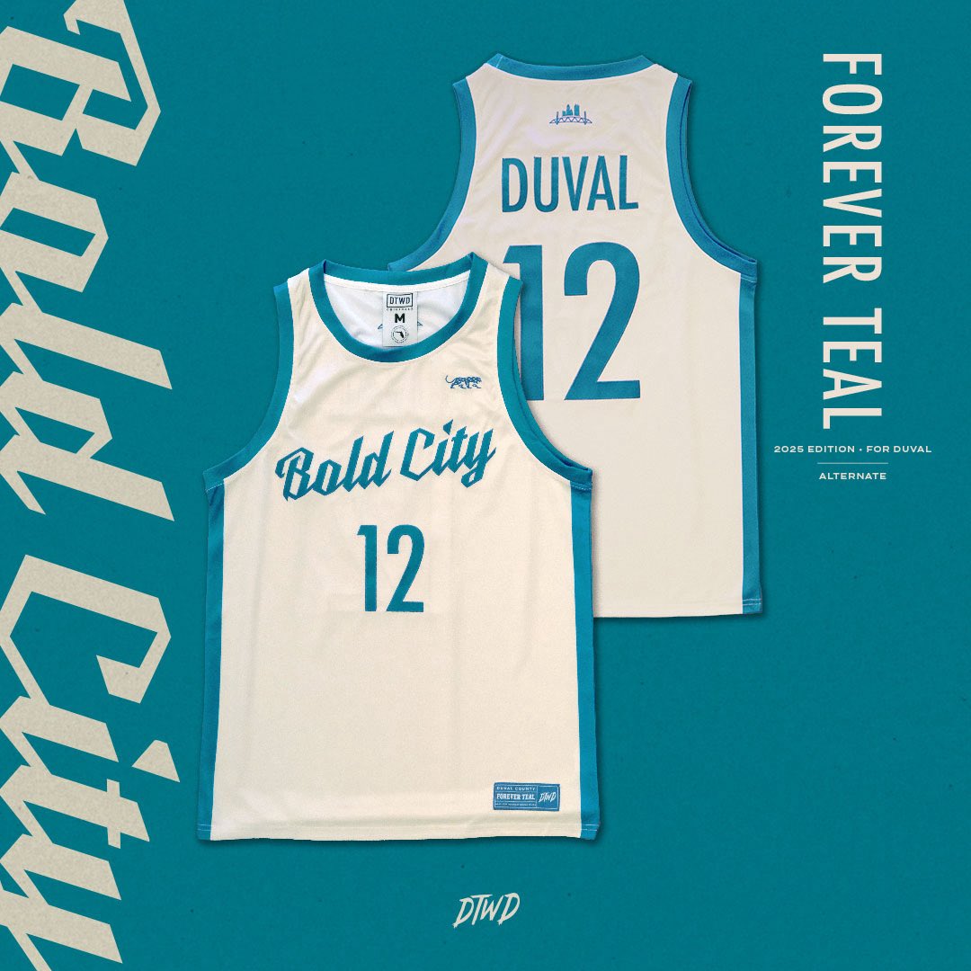 2025 Forever Teal Basketball Jerseys are back in stock. Get em while we’ve got em.
🔗Teal: dtwdshop.com/product/foreve…
🔗Cream: dtwdshop.com/product/foreve…