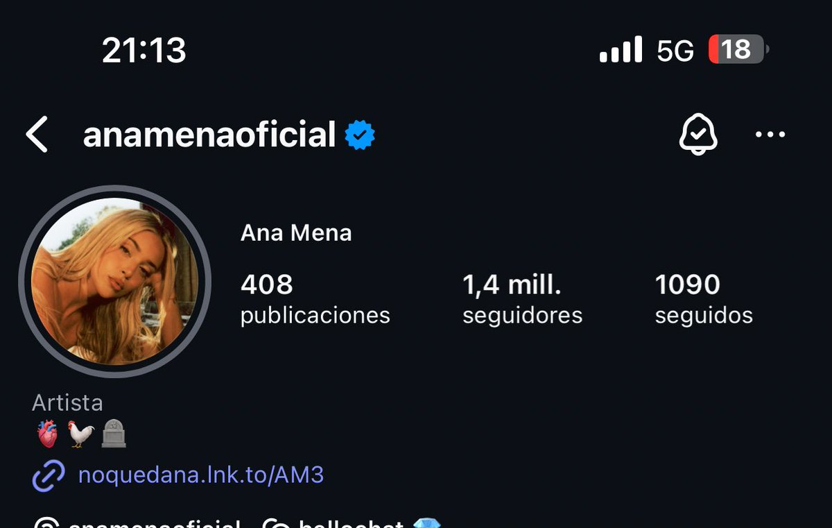 ANA MENA ESTÁ DE VUELTA