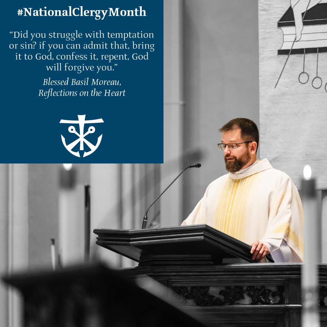 Listen to “Rev. James Gallagher, C.S.C.: The Muscularity of Genuine Forgiveness,” on the Voices of Holy Cross: Stories of Hope podcast at bit.ly/42iGO6L

#NationalClergyMonth
#holycrossus
#congregationofholycross