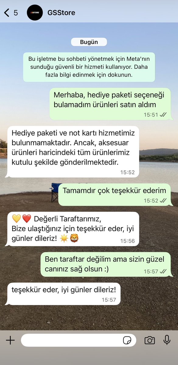 #bjk taraftarı olarak Gs Store ile kaliteli bir sohbet: 🖤🤍