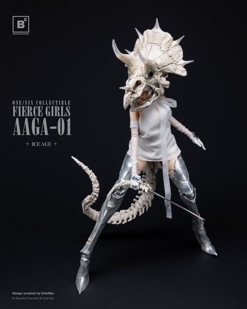 underversehq's tweet image. WF SHANGHAI 2025 EXCLUSIVE: Beautiful Chemistry x Entei Ryu FIERCE GIRLS AAGA-01 ICE AGE
 
Limited Edition of 500 pieces worldwide
 
•           Convention Sale: October 2nd, 2025, 09:00 AM (China Timezone) 
•           Online Sale: October 2nd, 2025, 10:00AM (China Timezone)