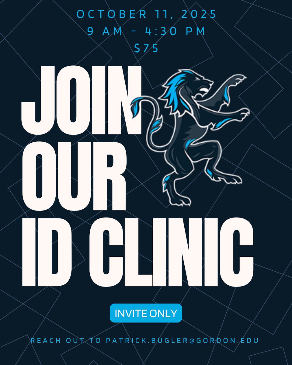 A great opportunity to join our MBB Program for a day of instruction, evaluation, lunch and a campus tour! Check out the link in our bio for more information and to sign up.