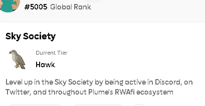 Yeasin_Alii's tweet photo. Another weekly bonus for Activities @plumenetwork
.
Total PP 52,226
Global Rank #5005
Sky Society #Hawk
Badge #33
Spin Streak 66 Days
Trades | Longest Weekly Streak: 532 | 11
2,090PP since yesterday

How much PP do you earn from the weekly bonus?
#PLUME $PLUME #Galxestarboard https://t.co/PjduEQMaFF