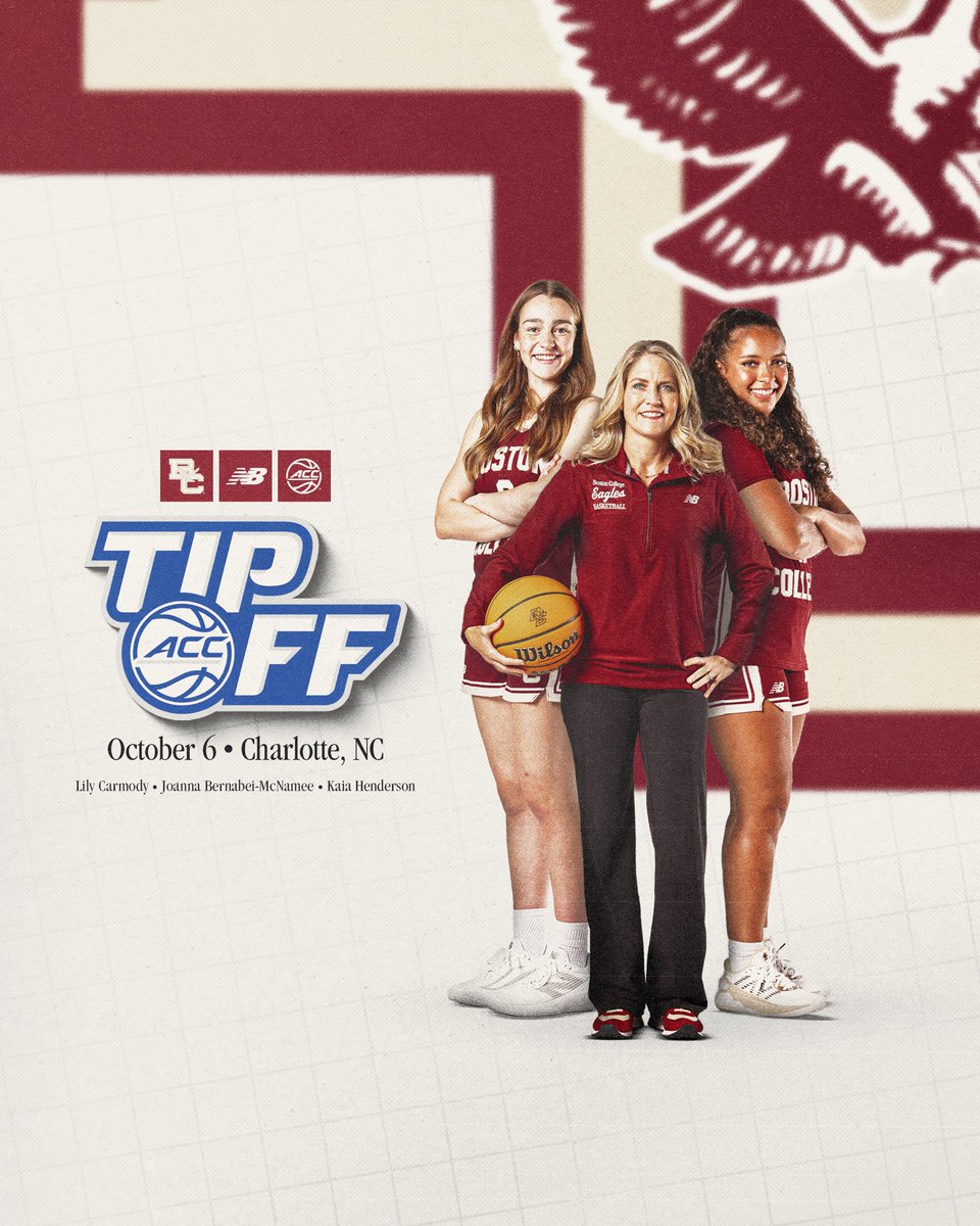 Queens in Queen City 👑

Coach Mac, Lily, and Kaia will be down in Charlotte on Monday for ACC Tipoff!