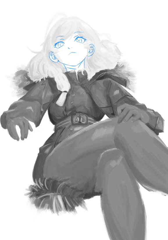DrawingSvin's tweet photo. Today's progress.
After this painting i'll try to avoid doing shading this realistic again.
Too much time spent on this https://t.co/qRj6I009GY