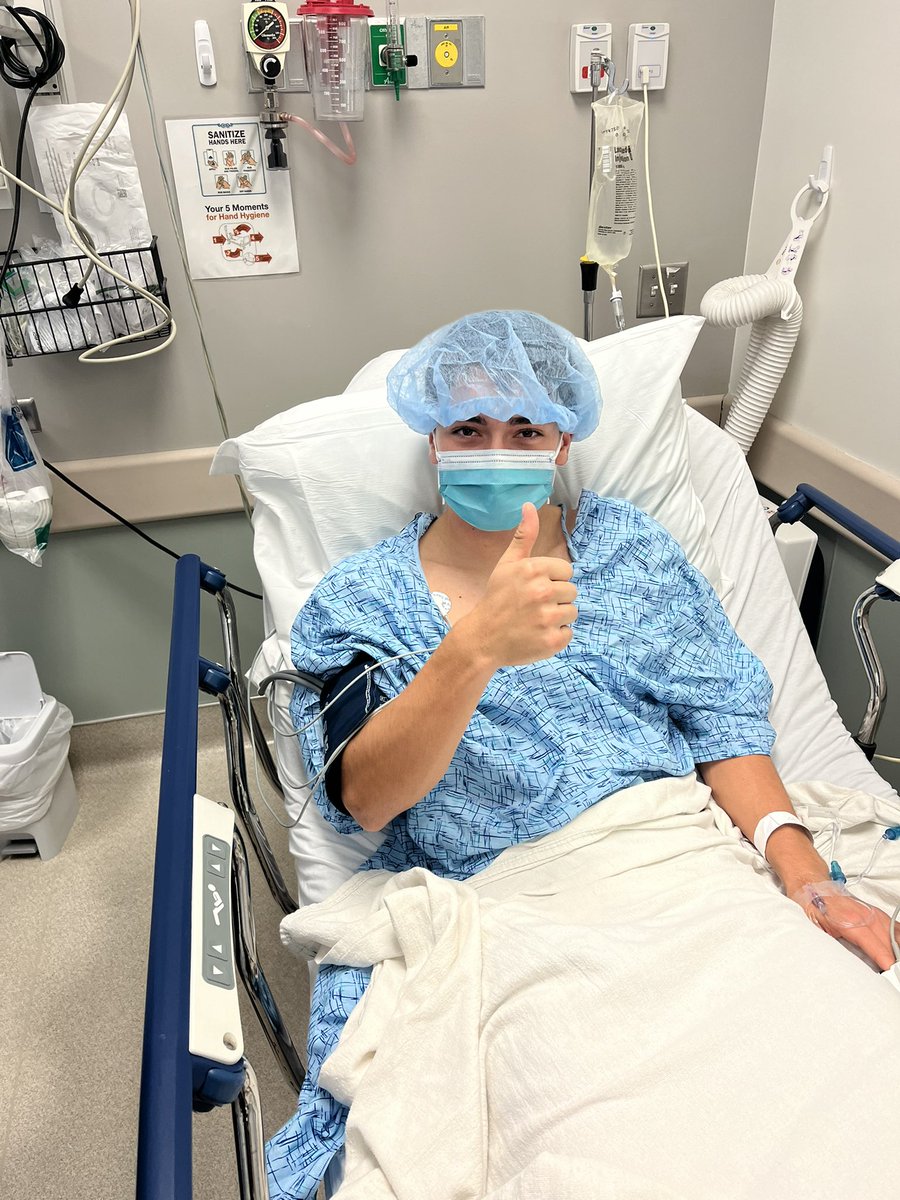 DylanNic4's tweet image. Surgery is done! ✅ ACL repair was a success today. Huge thank you to @KhrlanJobe @CUquillasMD and nurses. This is the first day of my comeback, not a setback. The journey back to the field starts now, and I&apos;m ready to put in the work. See you soon, Scorp Nation! 🦂🏈…