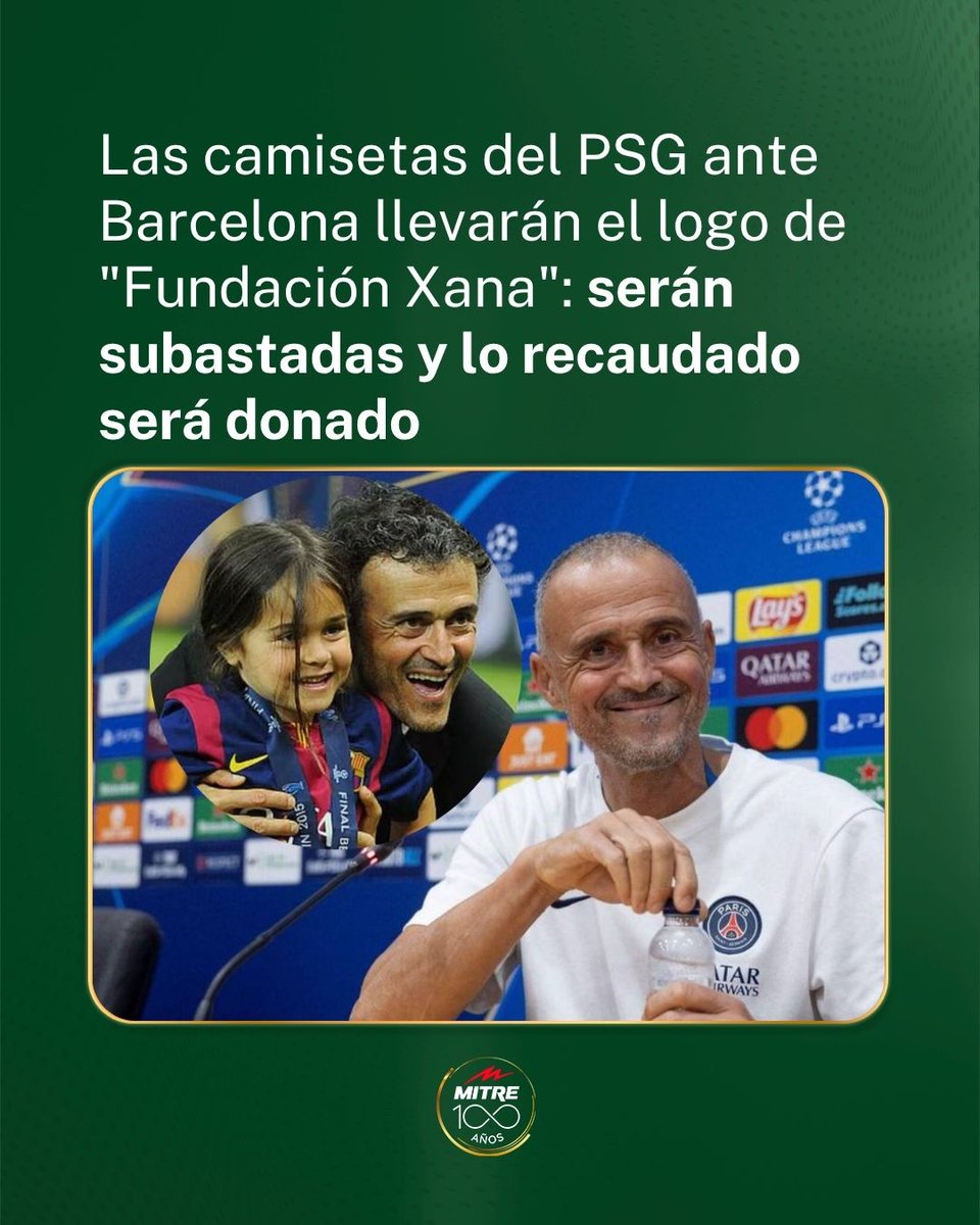 ⚽ El partido estelar de la segunda jornada de la fase Liga de la Champions  League que disputarán este miércoles será Barcelona vs Paris Saint Germain.  ❗En ese contexto, el PSG informó,